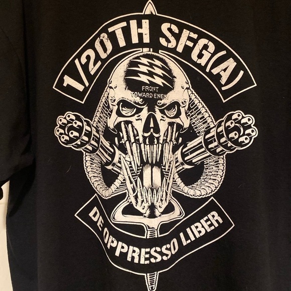 Fruit Of The Loom De Oppresso Liber SOTF 201-Iraq 2011 XL Shirt - Picture 3 of 5